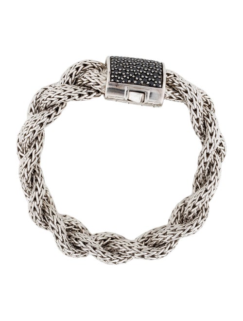 John Hardy Sapphire Braided Bracelet
