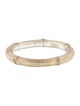 John Hardy Brushed Bamboo Hinged Bangle
