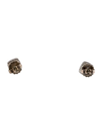 John Hardy Ruby & Diamond Batu Classic Chain Stud Earrings