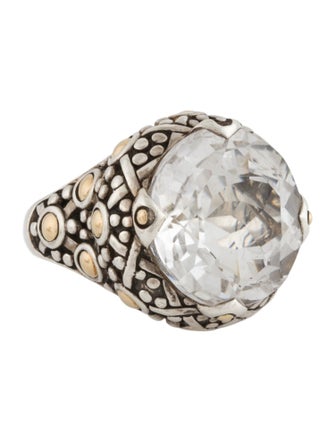 John Hardy Quartz Jaisalmer Dot Cocktail Ring