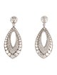 John Hardy Diamond Teardrop Earrings