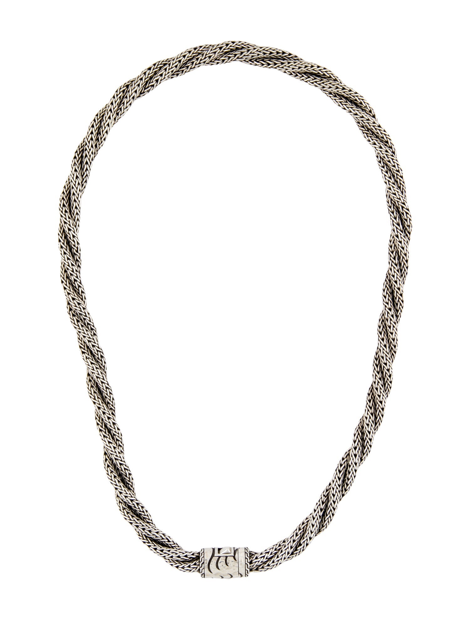 John Hardy Palu Macan Twist Chain Necklace