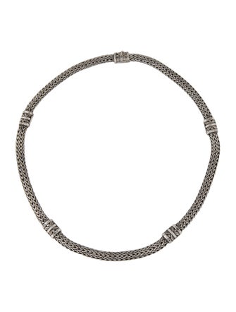 John Hardy Classic Station Chain Necklace
