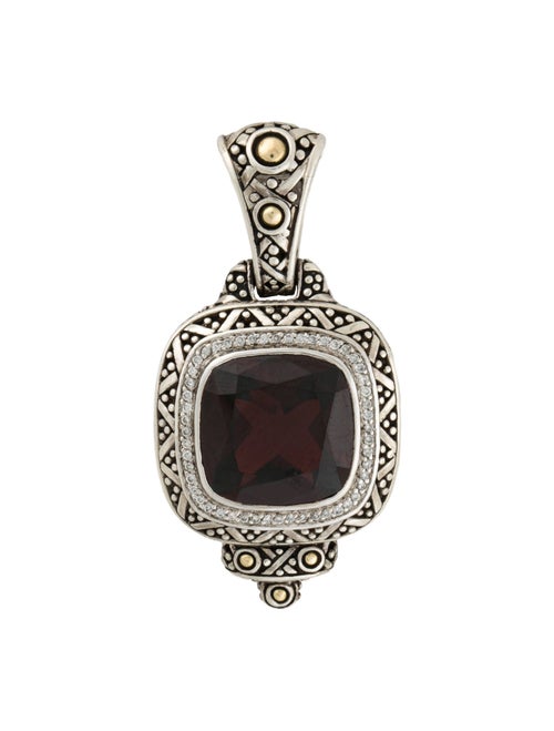 John Hardy Garnet Batu Sari Pendant