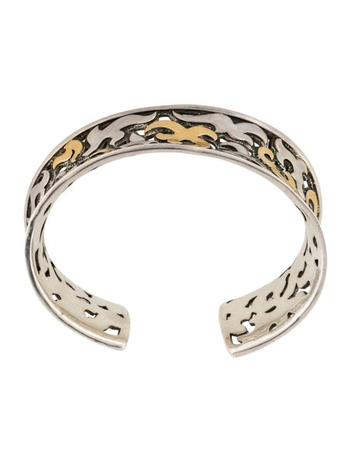 John Hardy Two-Tone Dayak Cuff Bracelet