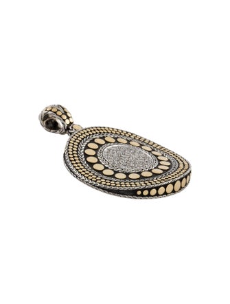 John Hardy Two-Tone Diamond Dot Nuansa Pendant
