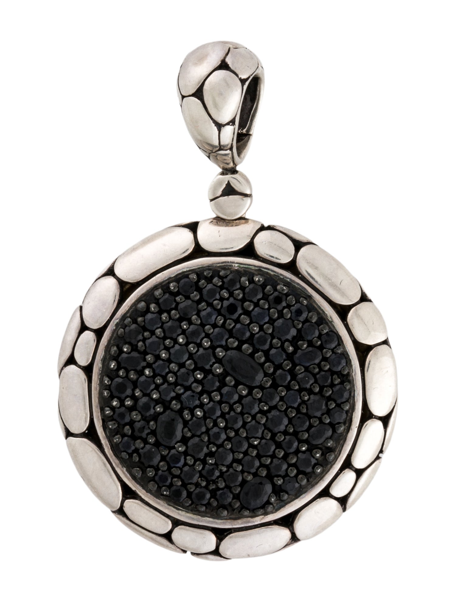 John Hardy Sapphire Kali Enhancer Pendant