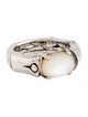 John Hardy Mother of Pearl Bamboo Ring