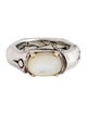 John Hardy Mother of Pearl Bamboo Ring