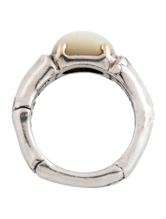 John Hardy Mother of Pearl Bamboo Ring