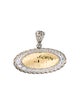 John Hardy White Sapphire Palu Pendant