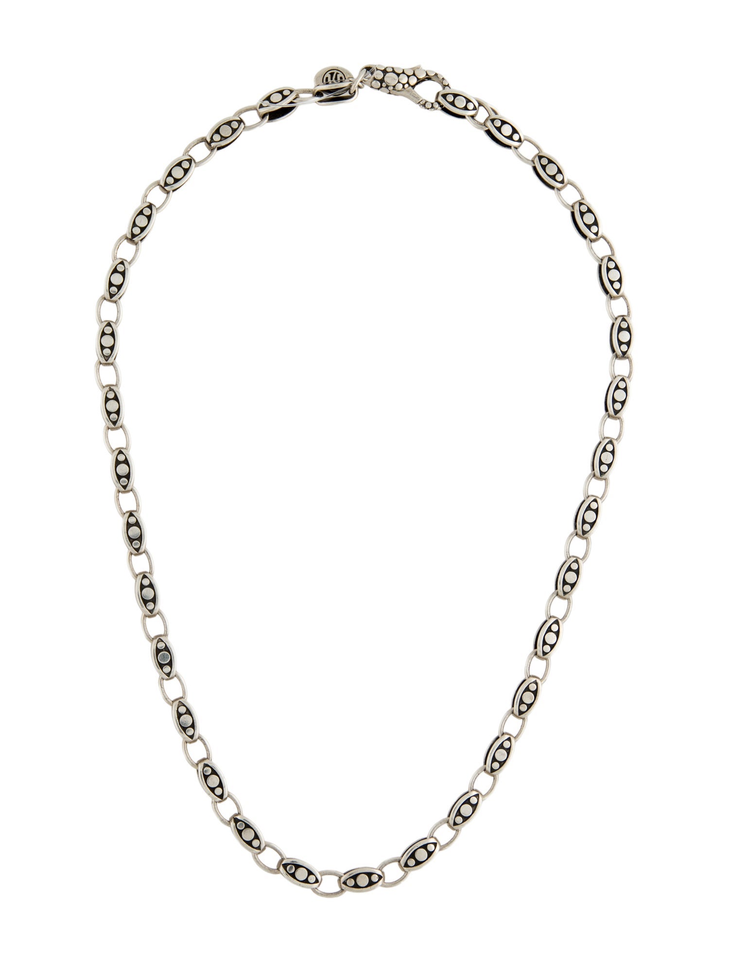 John Hardy Dot Chain Link Necklace