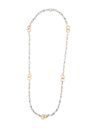John Hardy Kali Link Chain Station Necklace
