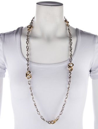 John Hardy Kali Link Chain Station Necklace