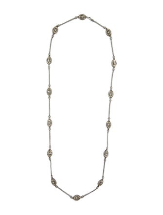 John Hardy Two-Tone Jaisalmer Dot Station Necklace