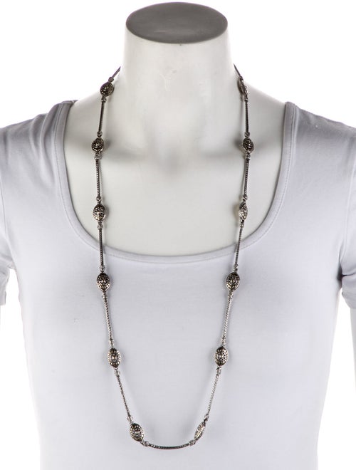 John Hardy Two-Tone Jaisalmer Dot Station Necklace
