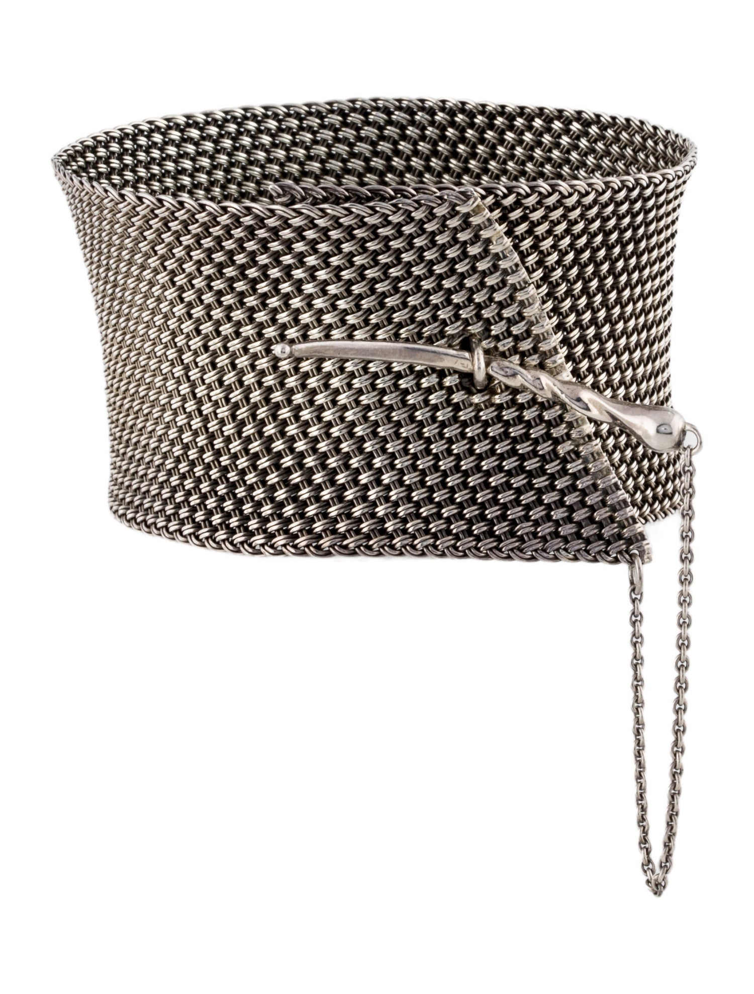 John Hardy Vintage Mesh Cuff Bracelet