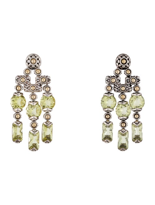 John Hardy Citrine Batu Sari Chandelier Earrings