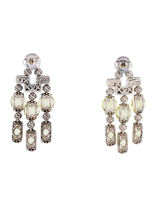 John Hardy Citrine Batu Sari Chandelier Earrings