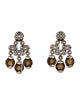 John Hardy Smoky Quartz Batu Sari Chandelier Earrings
