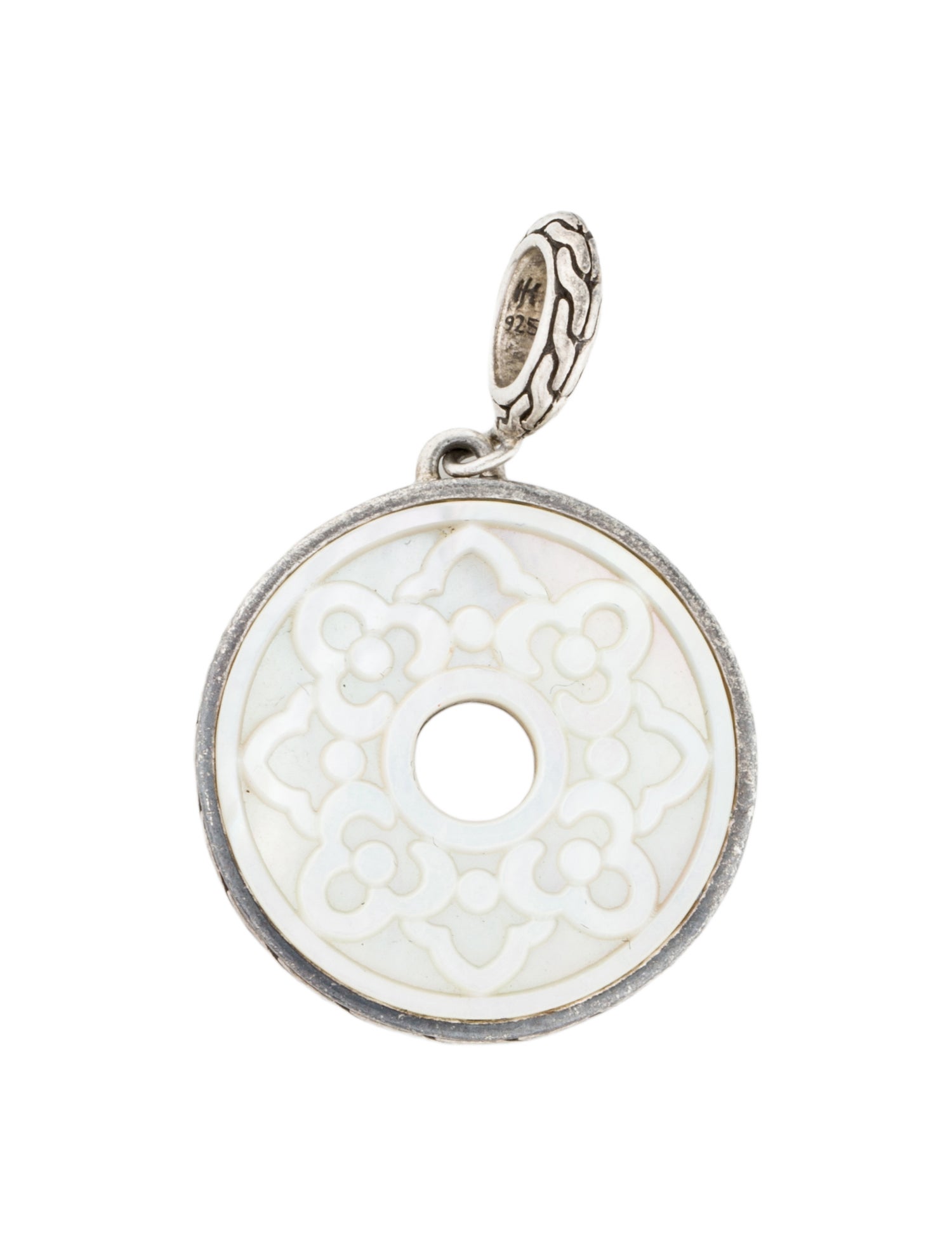 John Hardy Mother Of Pearl Padma Pendant