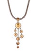 John Hardy Two-Tone Palu Drop Pendant Necklace
