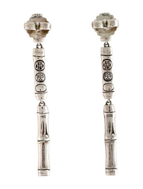 John Hardy Bamboo Drop Earrings