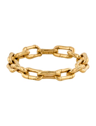 John Hardy 18K Bamboo Link Bracelet