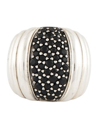 John Hardy Sapphire Bedeg Lava Dome Band