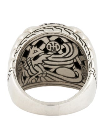 John Hardy Sapphire Bedeg Lava Dome Band