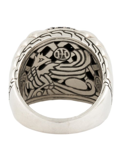 John Hardy Sapphire Bedeg Lava Dome Band