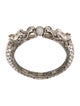 John Hardy 1.42ctw Diamond Double Head Naga Bracelet