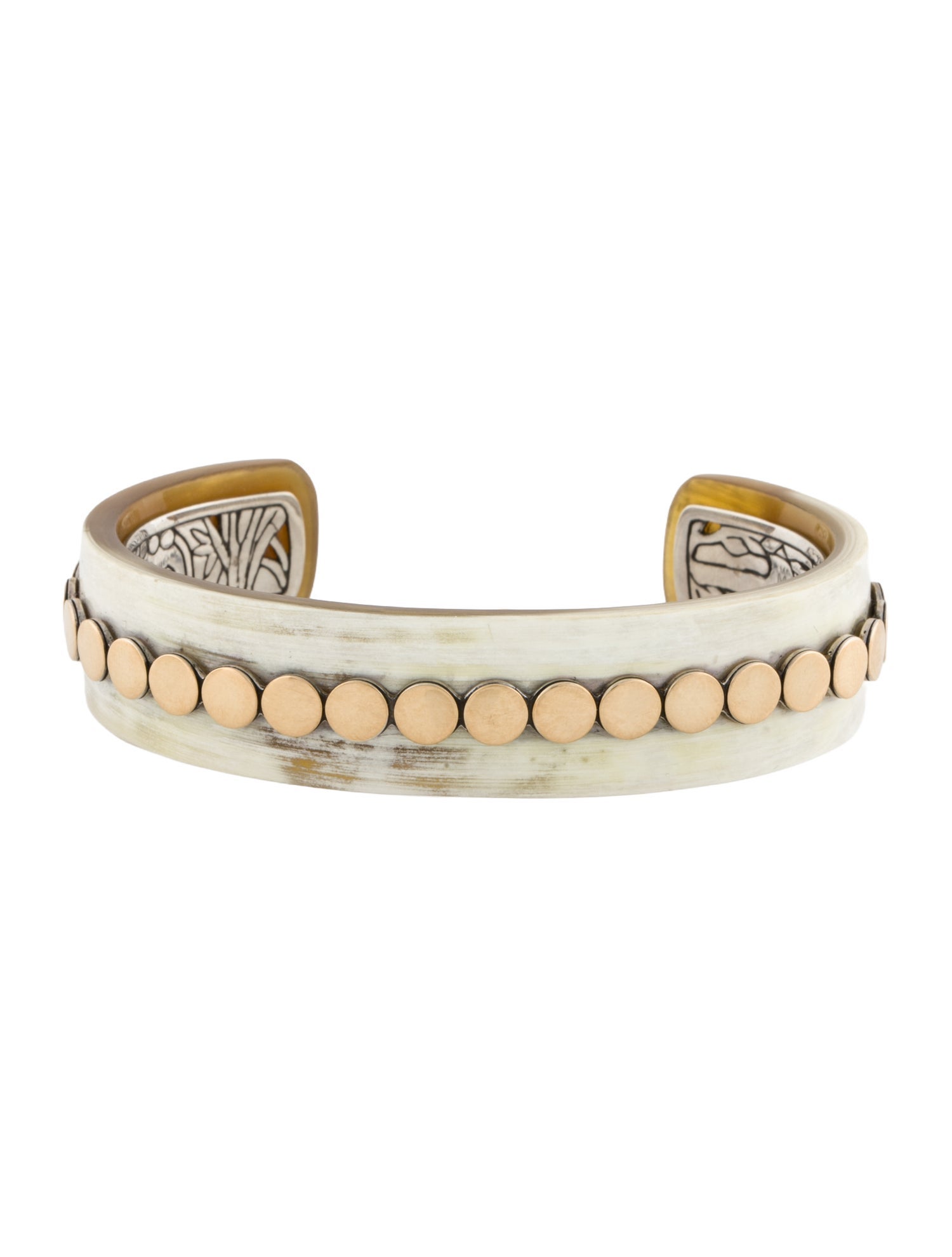 John Hardy Horn Dot Cuff Bracelet