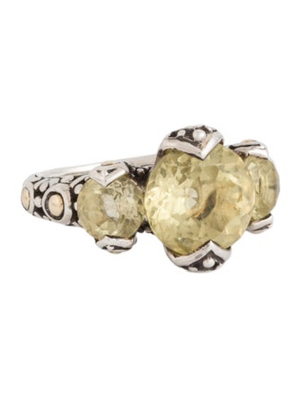John Hardy Citrine Batu Sari Ring