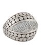 John Hardy Diamond Dot Dome Ring