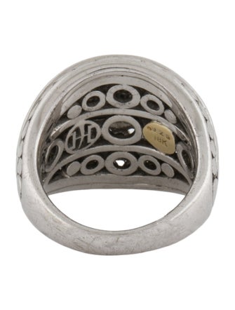 John Hardy Diamond Dot Dome Ring