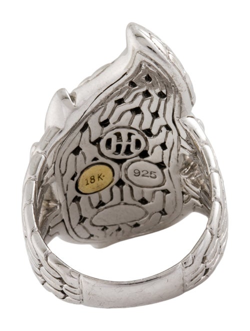 John Hardy Diamond Ayu Leaf Ring