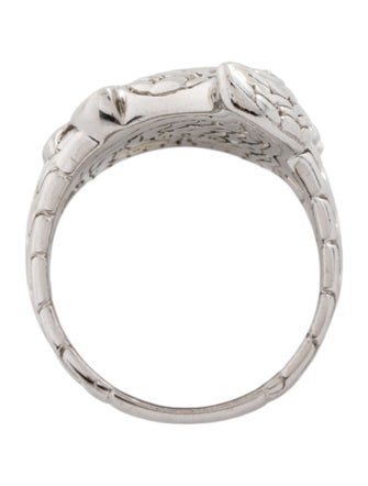 John Hardy Diamond Ayu Leaf Ring