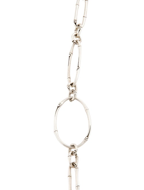 John Hardy Bamboo Station Necklace