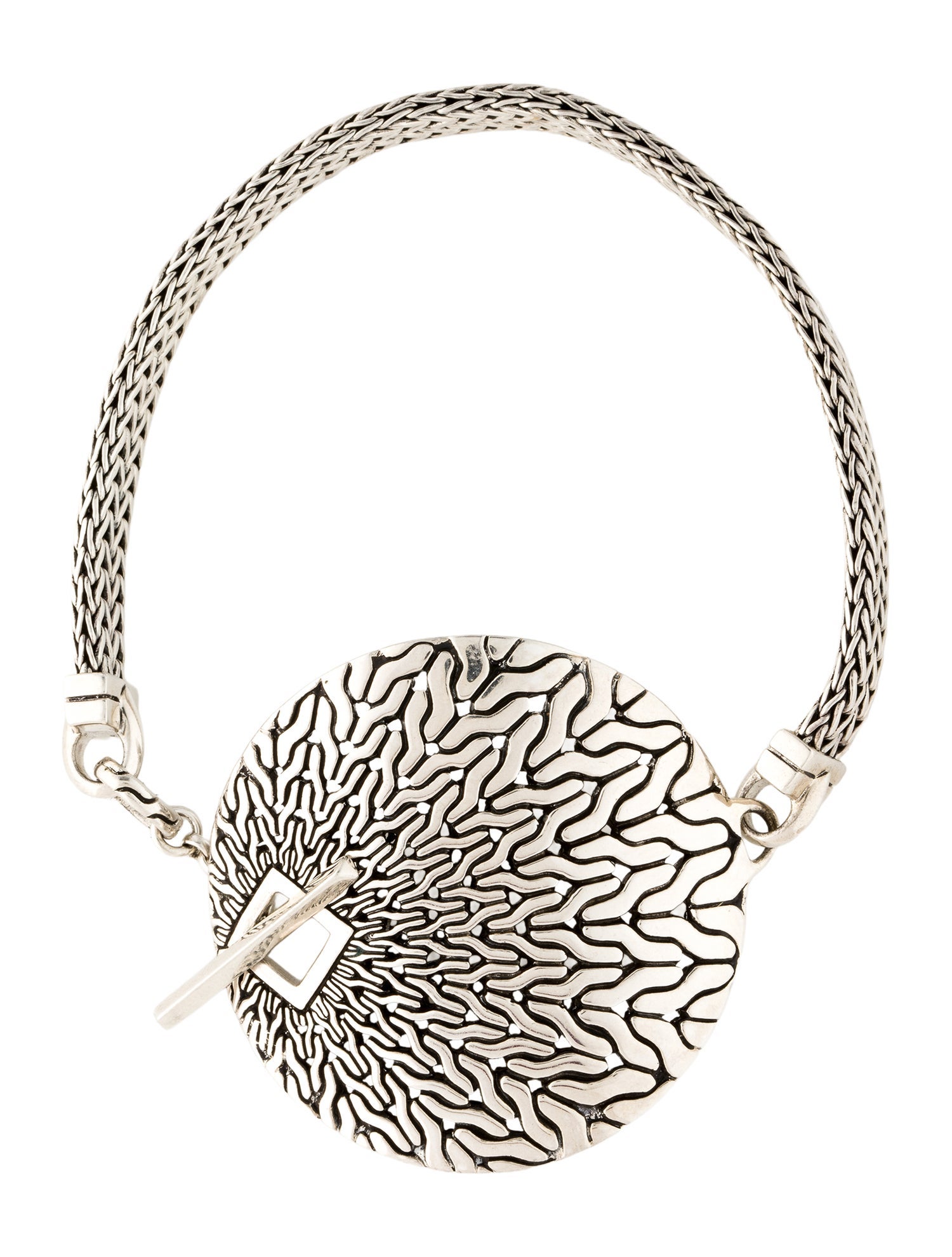 John Hardy Classic Chain Radial Toggle Bracelet