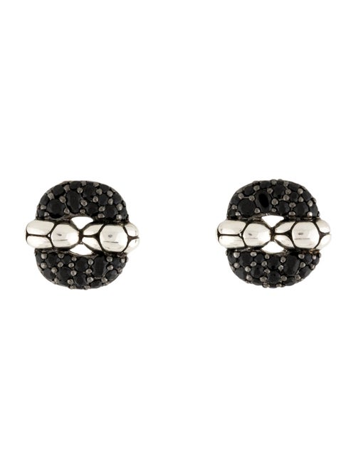John Hardy Sapphire Kali Lava Earclip Earrings