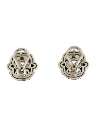 John Hardy Sapphire Kali Lava Earclip Earrings