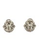 John Hardy Sapphire Kali Lava Earclip Earrings