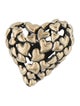 John Hardy Two-Tone 'Lots of Hearts' Brooch