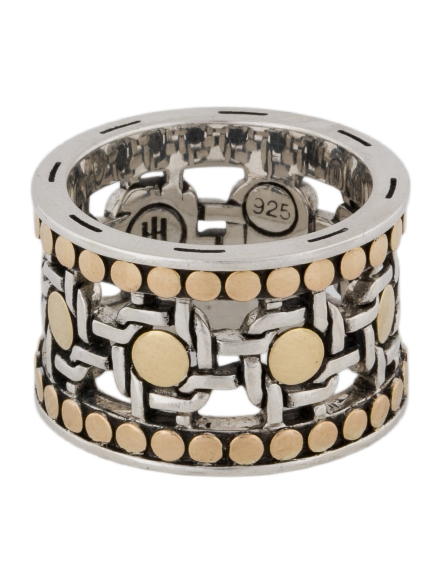 John Hardy Two-Tone Dot Band