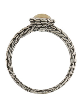 John Hardy Two-Tone Icon Dot Cocktail Ring