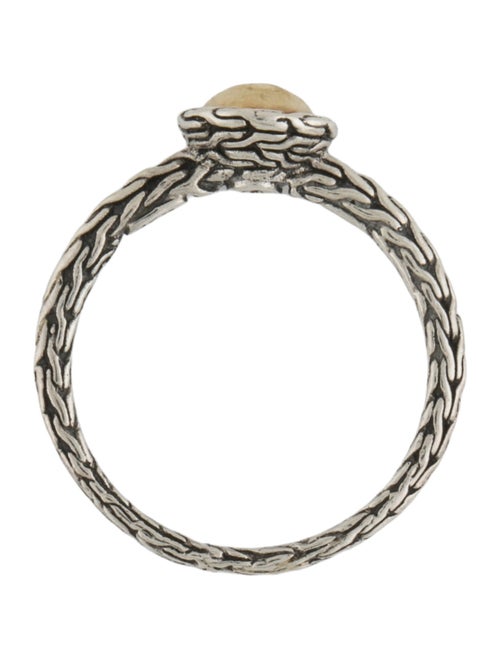 John Hardy Two-Tone Icon Dot Cocktail Ring