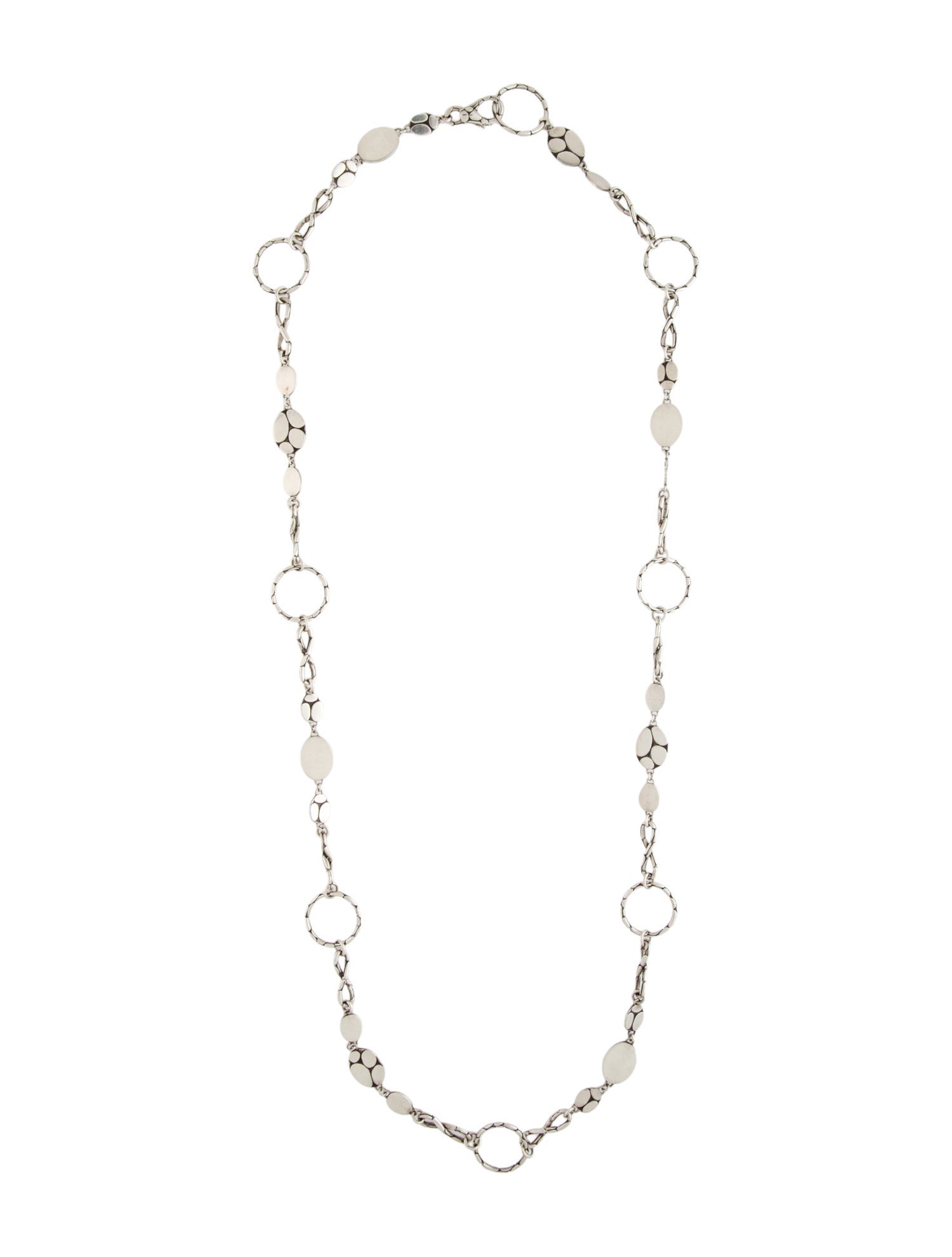 John Hardy Kali Menari Pebble Station Necklace