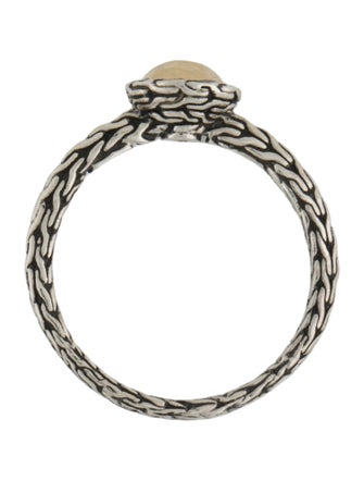 John Hardy Two-Tone Icon Dot Cocktail Ring