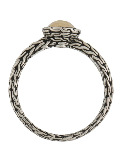 John Hardy Two-Tone Icon Dot Cocktail Ring